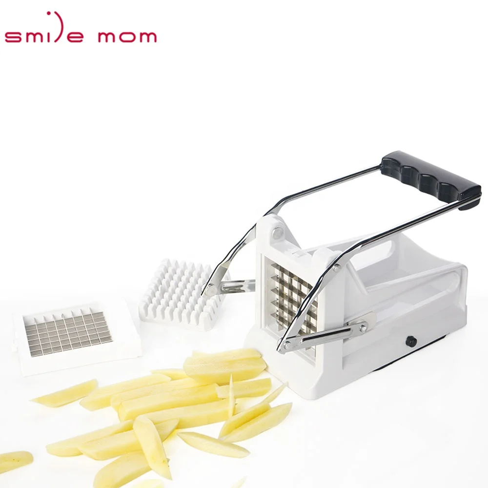 

Smile mom 2 in 1 Kitchen 36 Holes & 64 Holes Potato Cutter Manual Potato Chipper, Custom color