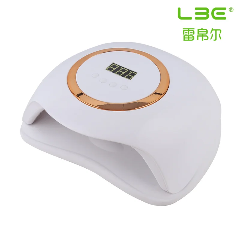 

Colorful Light Ring Design New LED UV lamp table 4 Timer Setting nails lamps 168w With 42PCS Beads Uv Gel Led Nail Lamp