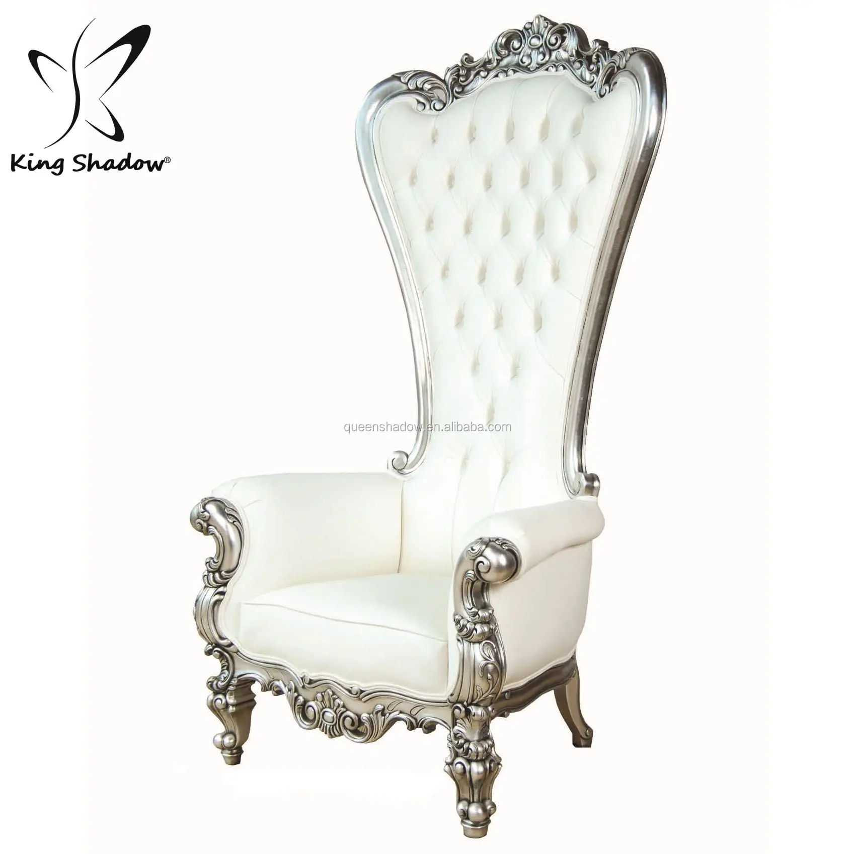

Wedding Gold color queen throne chair for bride