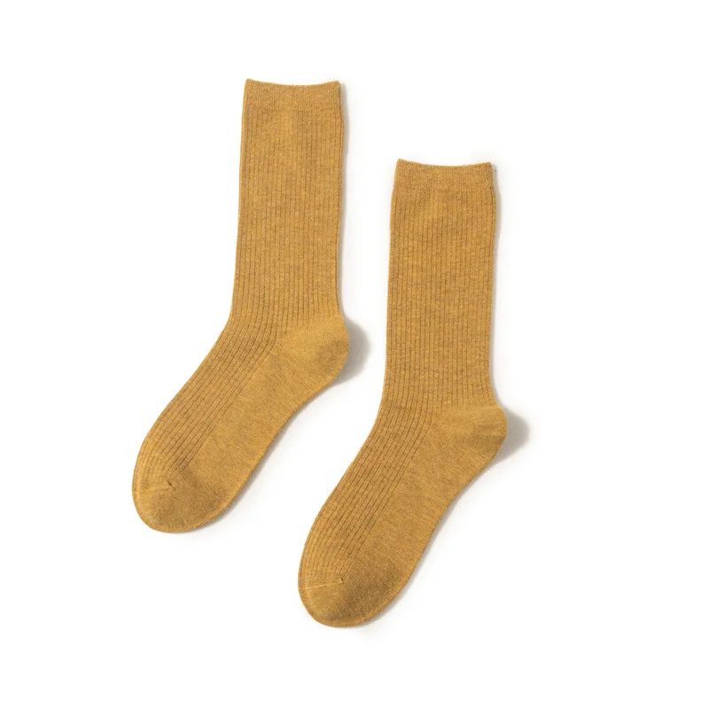 

Women socks wholesale lambs wool custom high quality crew socks