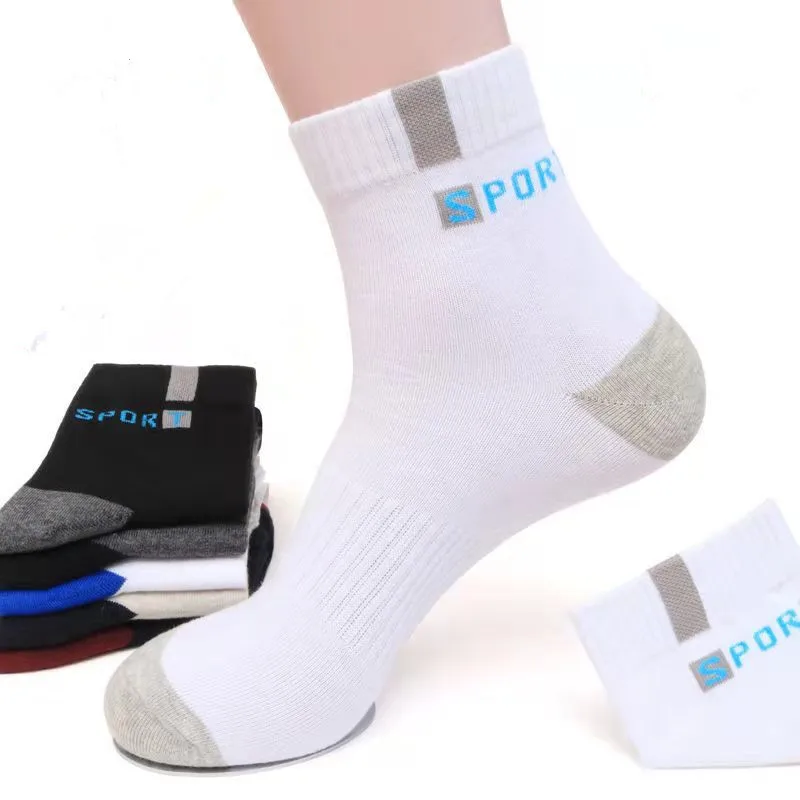 

Custom logo design Top quality men white black socks classic sports tube socks, Four colors