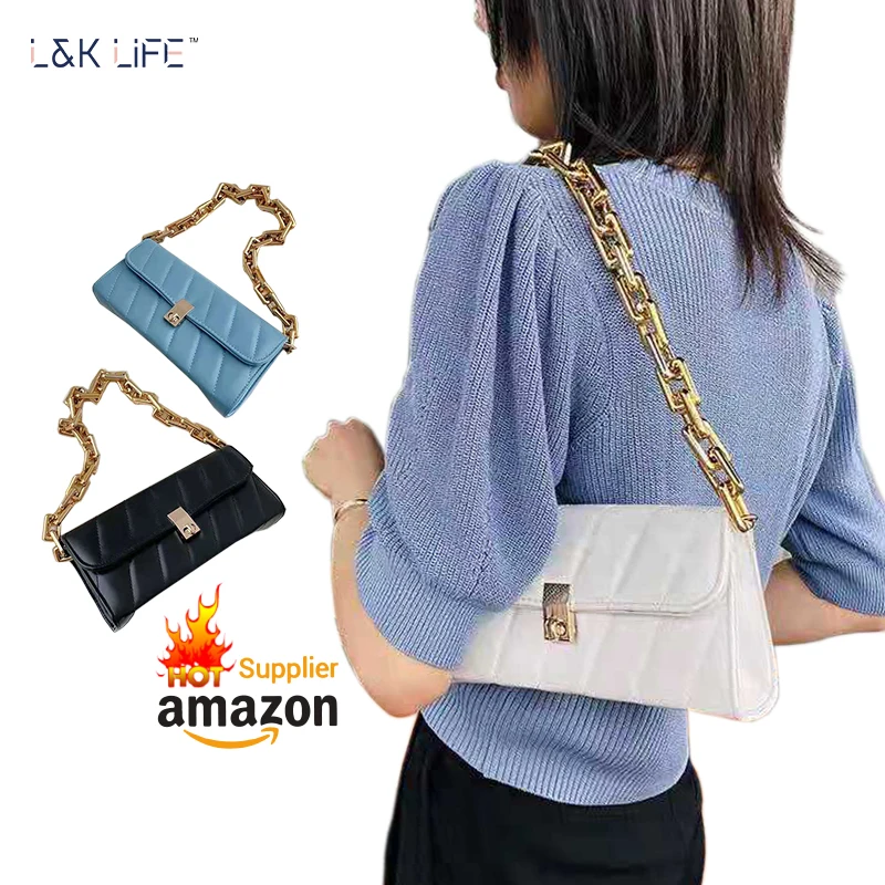 

New Ladies Fashion Handbags Sling Girls Shoulder Bag Luxury Crossbody Women Designers Purses and Handbags, White, black,blue