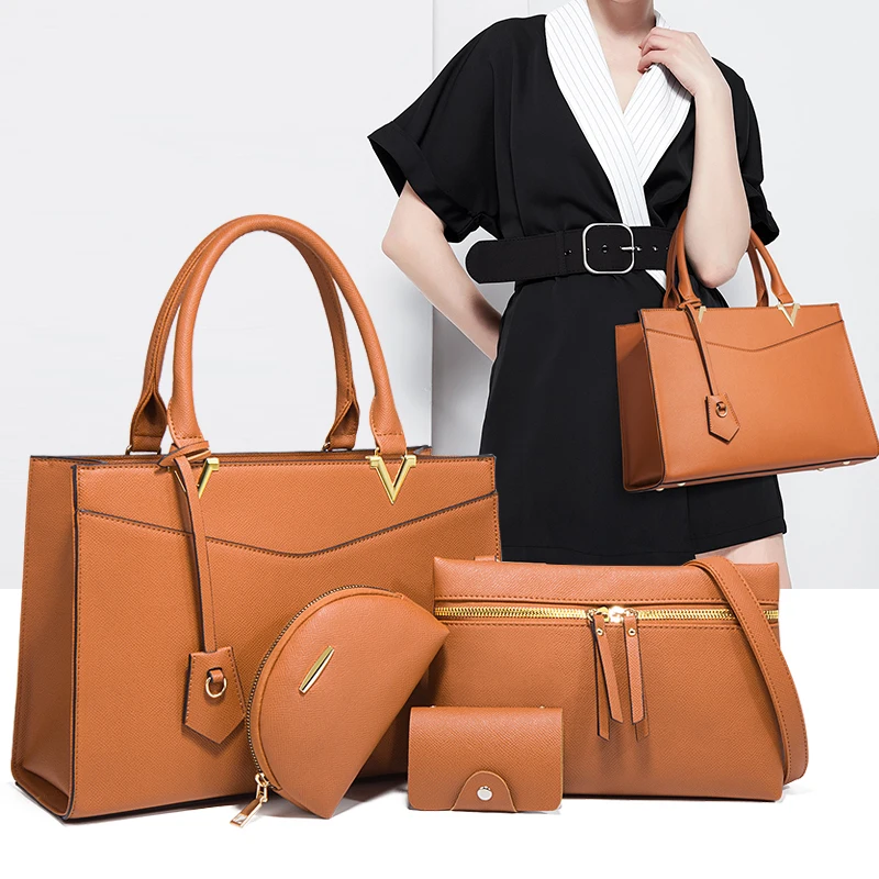 

wholesale fashion designer Handbag Sets 4 Pieces Women Bags Sweet Lady purses with wallets set Elegant handbags luxury bags