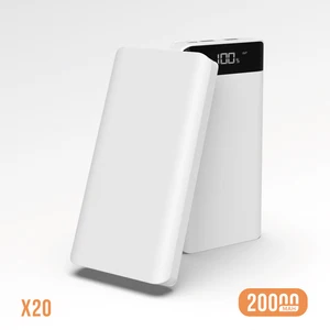 20000mAh Power Bank Long Lasting Lithium Cell