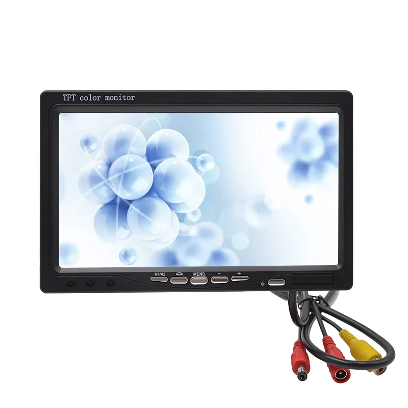 

7 inch 800x480 lcd monitor for CCTV, Black color