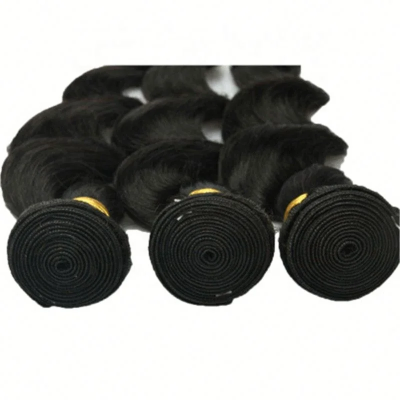 

JHsport Africa Body Wave Bundle Synthetic Hair Extension, Black