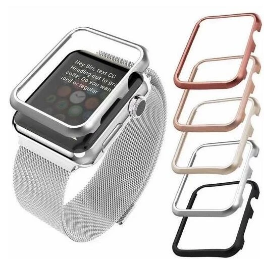 Luxury 41mm 40 Mm 38mm 45mm 49mm Smartwatch Bumper Frame Metal Smart Watch Case Cover For Apple Watch