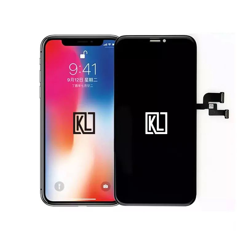 

True Tone Wholesale Mobile Phone LCD for iPhone X XS Max XR, Black/white