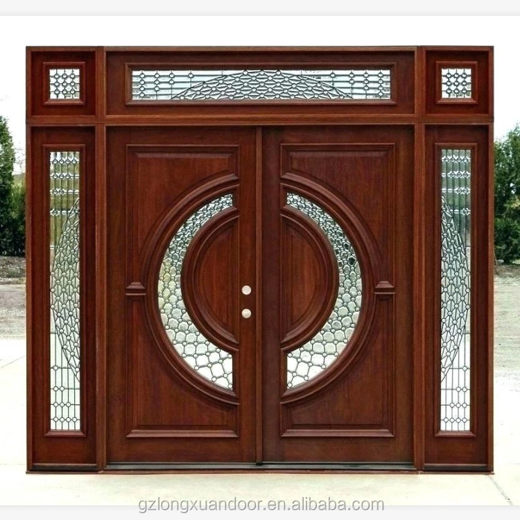 Double Doors Exterior Entry Entry Wooden Double Door Designs With