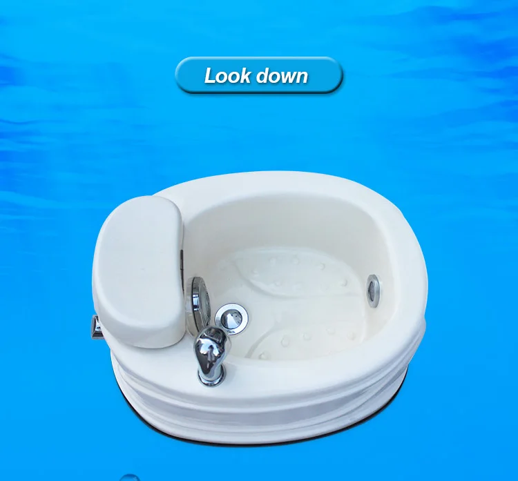 Beauty Nail Salon Equipment Whirlpool Pipeless Jet Portable Wash Foot