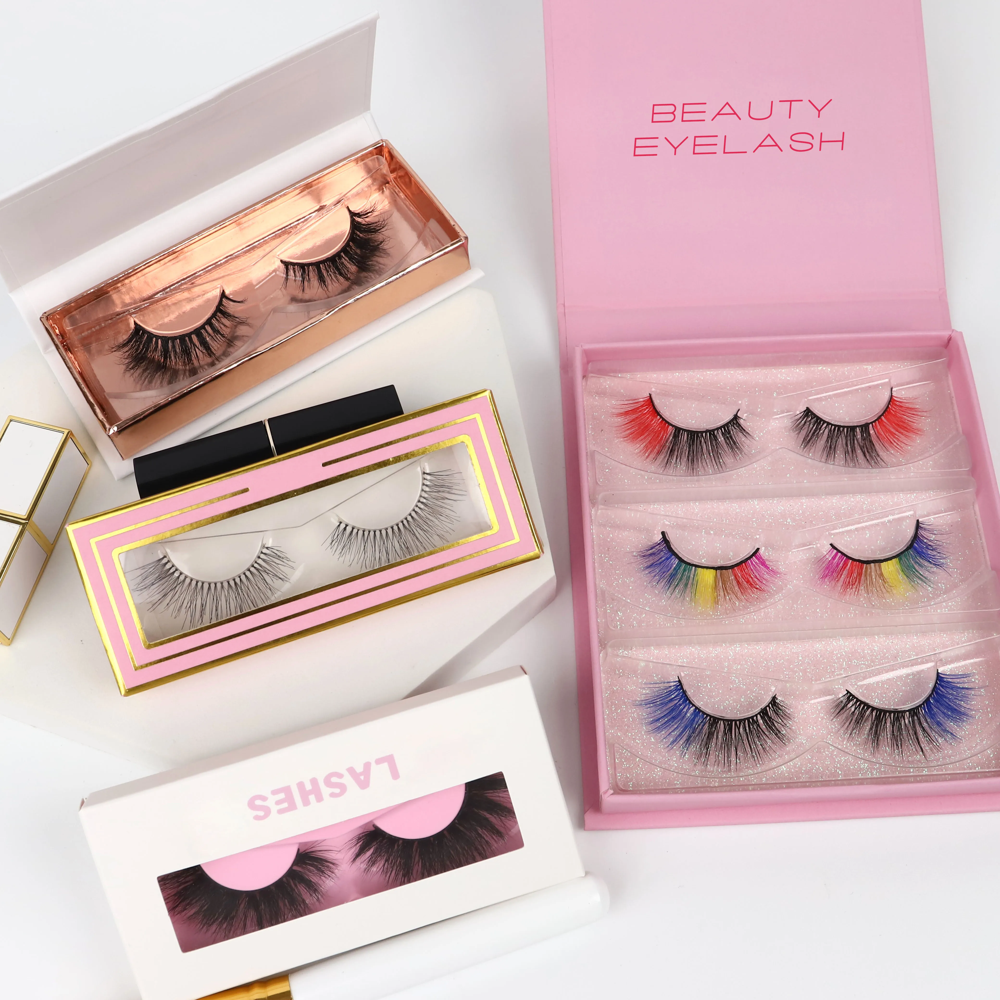 

mink eyelashes and packaging 6d mink eyelashes lashes3d wholesale vendor 25mm