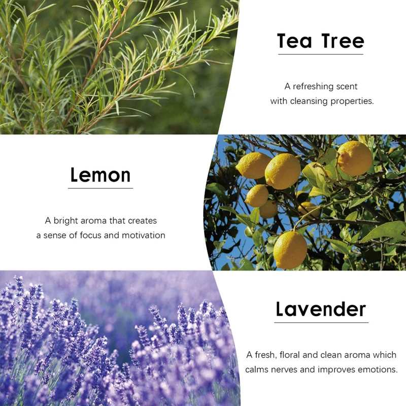 100 Natural Organic Essential Oils 6 Premium Grade Fragrance Massage