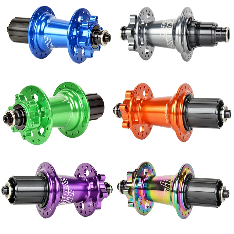 

Koozer Newest XM490 Pro 72 Clicks 4 Bearing 6 Pawls 32H Mtb CNC Mountain Bicycle Disc Hub QR 11S XD Cassette Body Rear Bike Hub, Black /red /blue /green /purple /gray /orange /rainbow
