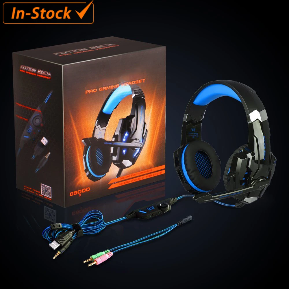 

Innoliance G9000 Estereo Para Juegos Earphone Auriculares Headphone Stereo Pc Gaming Headset for PS4 Xbox One Controller Noise