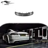 Rev Style Carbon Fiber Rear Bumper Diffuser for Tesla Model S 2012-2016 body kit
