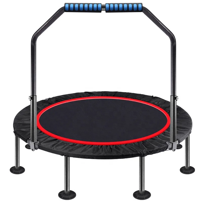 

Mute Home Indoor Foldable Jumping Bed Family Fitness Spring Bed Trampoline For Children, Black green red etc.