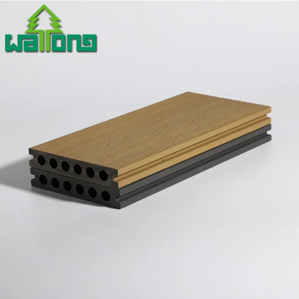 
Termite proof co-extrusion China wood plastic composite decks wpc interlocking decking tiles wpc crack-resistant decking 