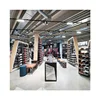 Decorative nike shoe store shelf display racks for shoes showroom design