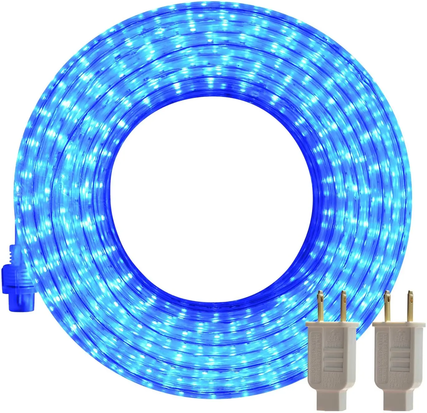 5050 SMD 16.4ft/5M 60LEDs/m 300LED DC12V Blue Single color Waterproof IP67  RF Music Sync  Remote Controller LED Strip lights