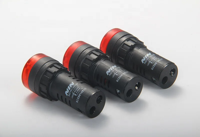 
22mm mounting size buzzer illuminated plastic indicator light buzzer high quality advanced electronic buzzer high quality 