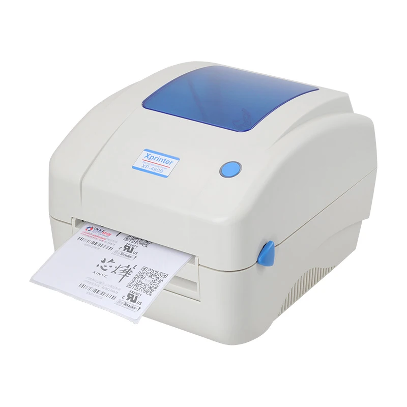 

thermal label printer 4x6 High quality XP-490B Direct Thermal max print width 108mm barcode printer