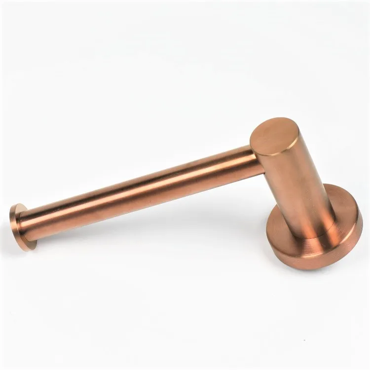 Classic Round Toilet Roll Holder Rose Gold/ Toilet Paper Holder/ Paper