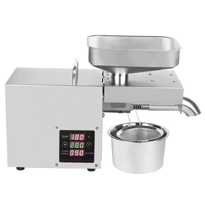 

Popular Household Sesame Coconut Hot And Cold Small Olive Oil Press Machine Price Cold Mini Oil Press Machine