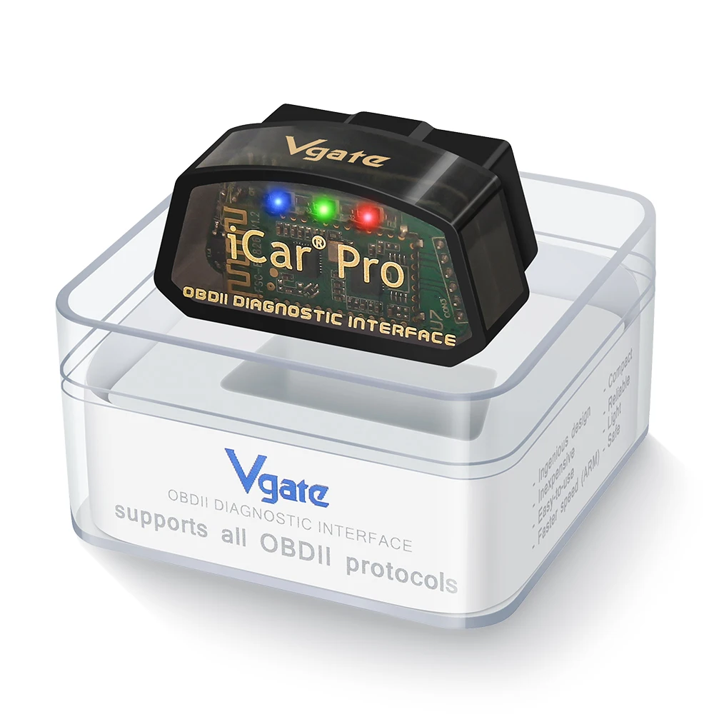 

Hot Sale V2.2 MINI ELM327 Vgate icar pro 4.0 OBD2 Interface Scanner Tool Supports Andriod/IOS/Windows