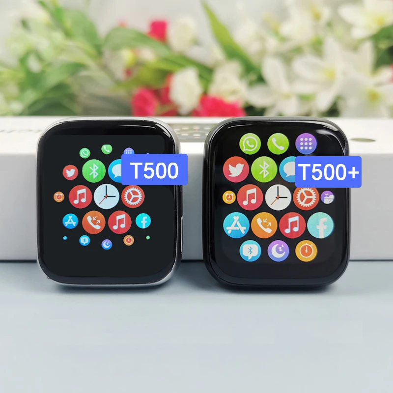 

T500 Smartwatch 2022 Full Touch Ip67 Pedometer Reloj Inteligente series 5 BT Music Control t500 plus 2021 seri 6 smart watch