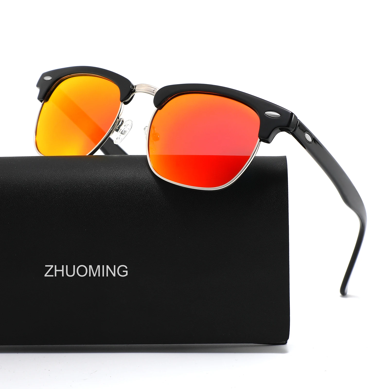 

2022 Classic Vintage Retro lentes de sol Women Custom Logo Sunglasses Polarized Men Shades