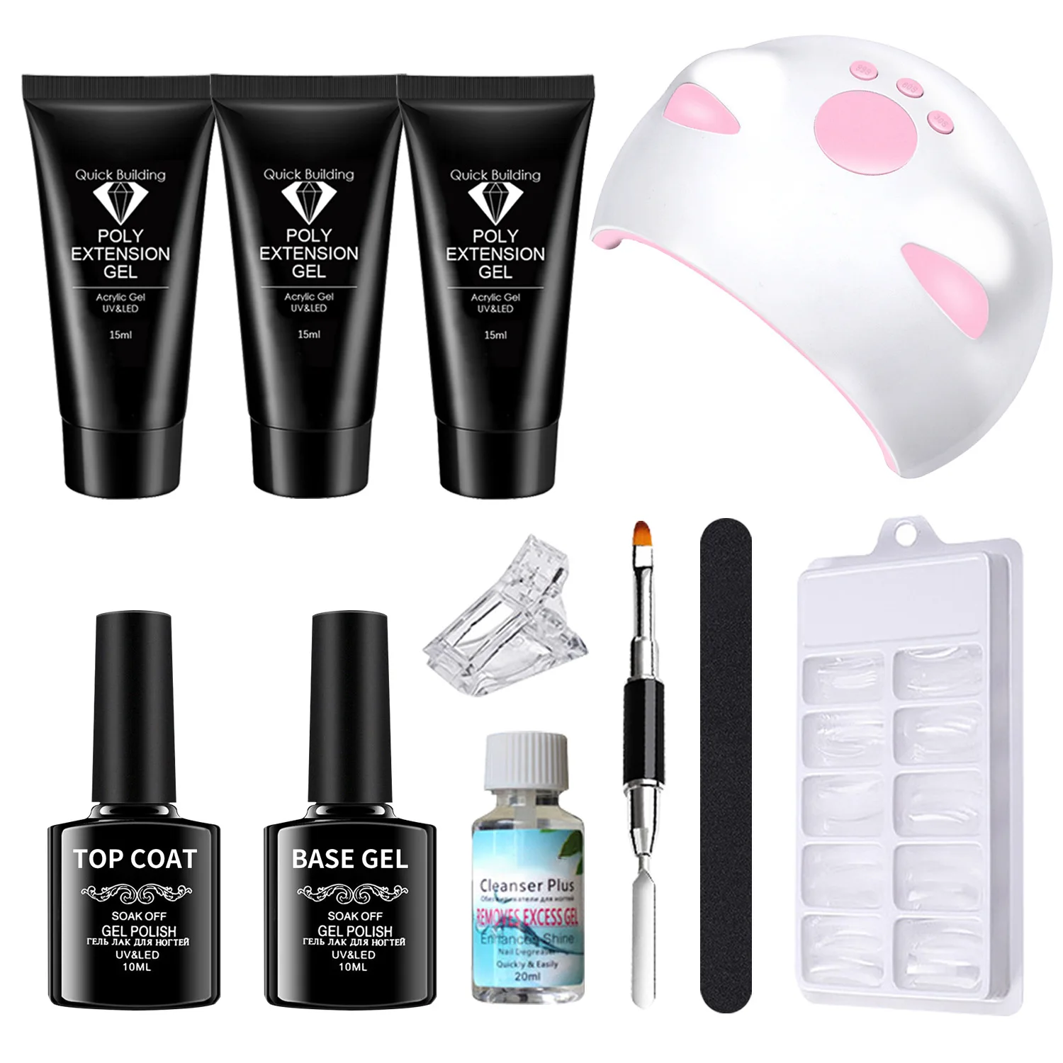 

Hot Sell Quick Dry 15ml Gel Nail Polish Colors Set With UV Lamp, 168 colors