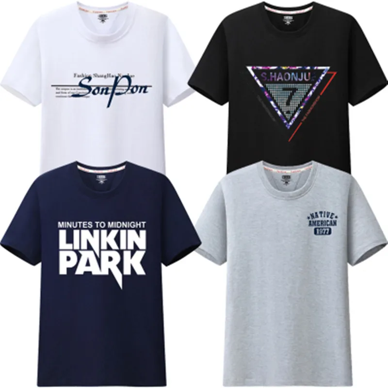 

Factory Sale Summer Printed Tie-Dyed 100% Cotton Custom T-Shirt Man Oem Service Men'S Plus Size Short-Sleeved