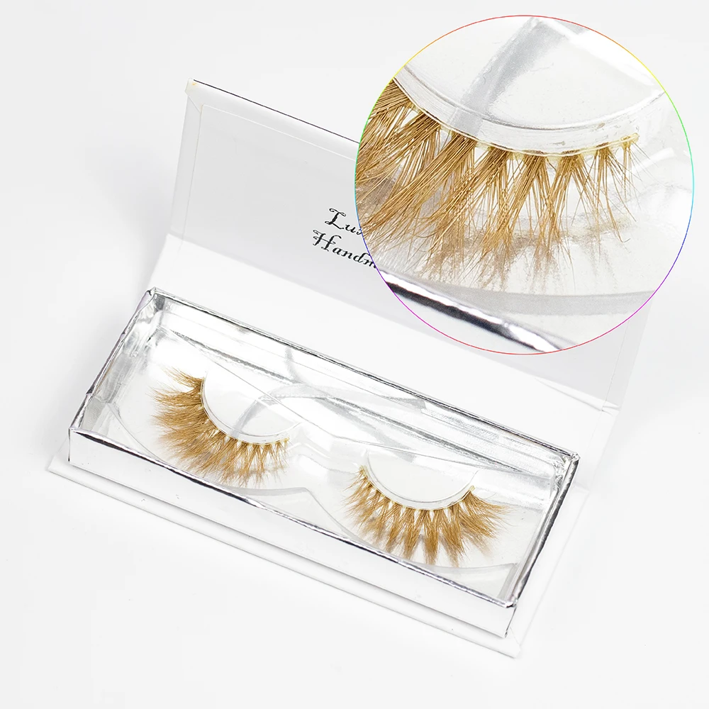 

XC01 Colorful 3d Mink Lashes