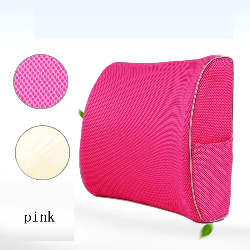 
Wholesale New Mesh Fabric Orthopedic Waist Back Pad Pain Relief Lumbar Support Cushion Seat Cushion 