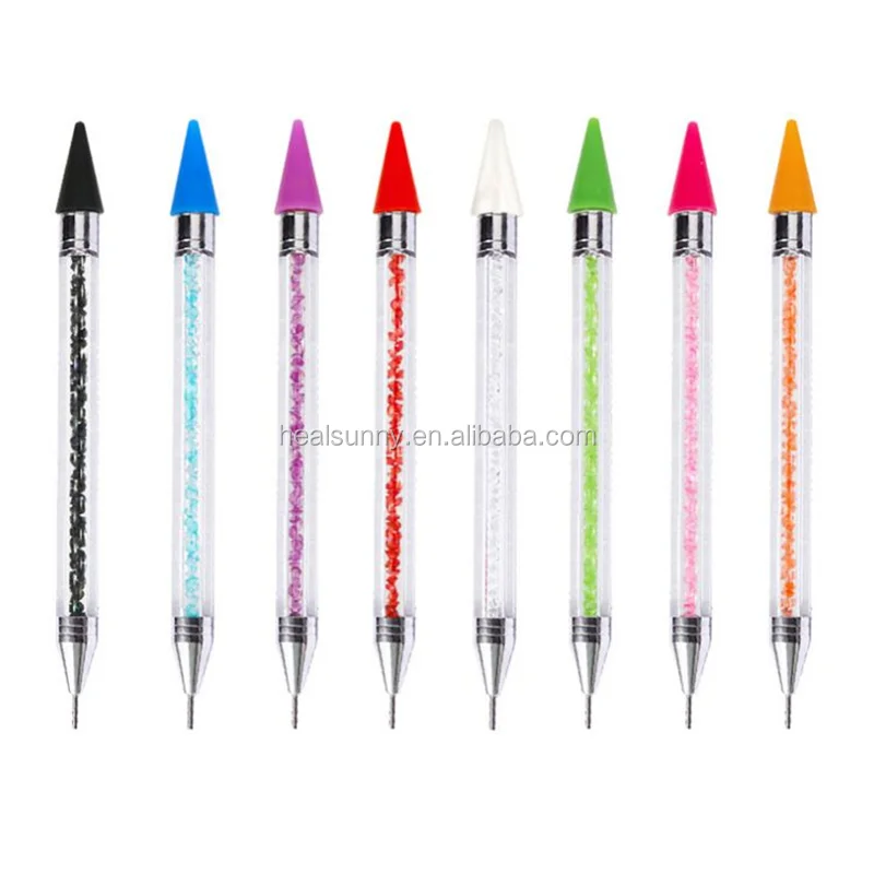 

New Arrival 2020 Double Head Dotting Nail Pen Pure Nail Art Pen Wax Dotting Tools