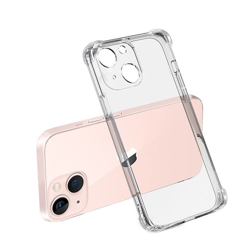 

Clear Shockproof TPU Transparent Clear Phone Case Cover For iPhone 13 Clear Phone Cases