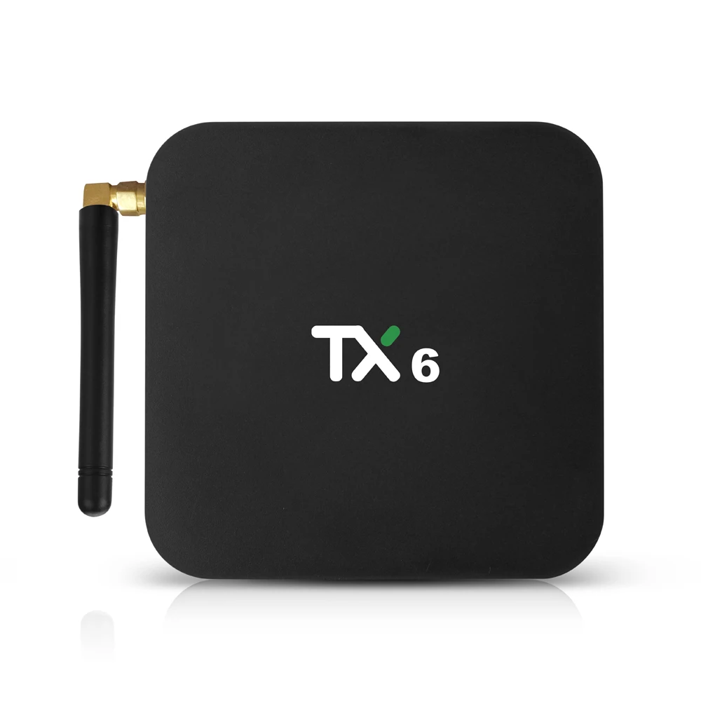 

Bestseller TV box Quad Core Android 9.0 Tanix TX6 4GB RAM 32GB Rom Allwinner H6 Dual WIFI Internet 6K Smart Android TV Box