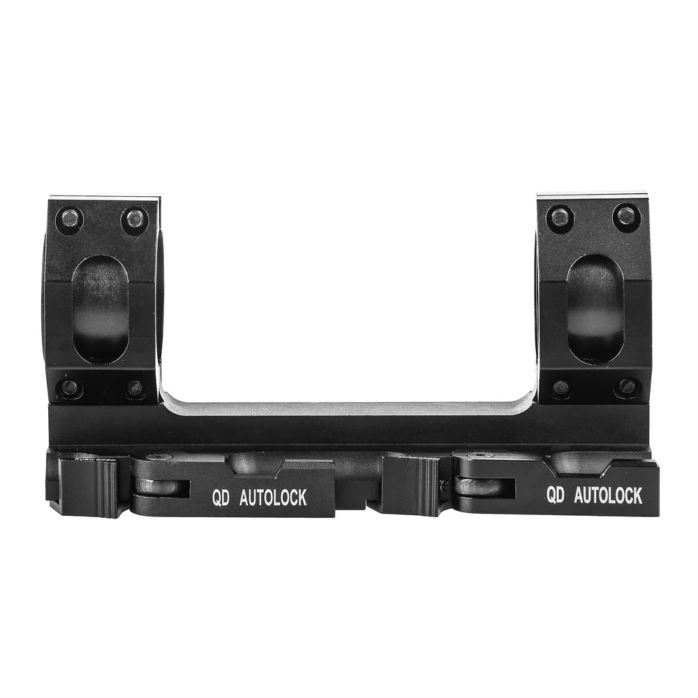 1 Inch/30mm Quick Release One Piece Scope Mount Qd Auto Lock Dual Rings