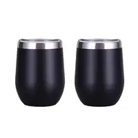 

WeVi 12oz Powder Coated Double Wall Vacuum Stainless Steel Wine Cup