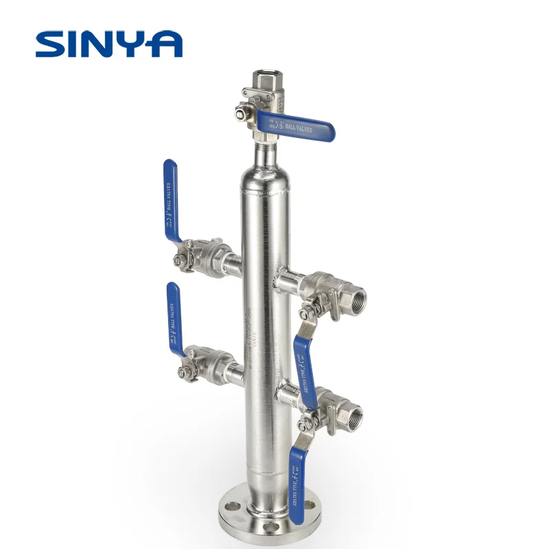 Multiple 6 8 10 12 Ports Ball Valve 1000 2000 3000 Psi Wog Flange