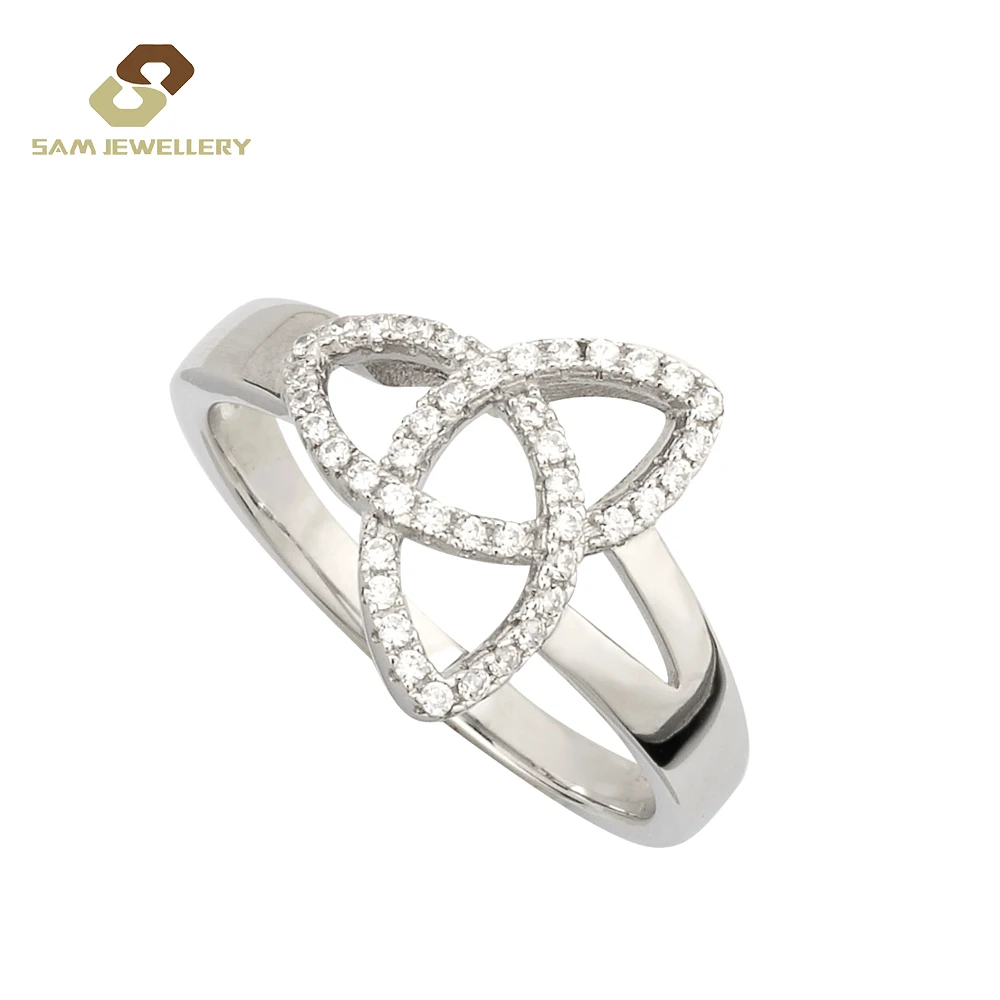 

wholesaling 925 Sterling Triquetra Celtic Knot Ring Silver, Picture