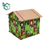 Unique Paper House Shape Decorative Christmas Gift Box Packaging