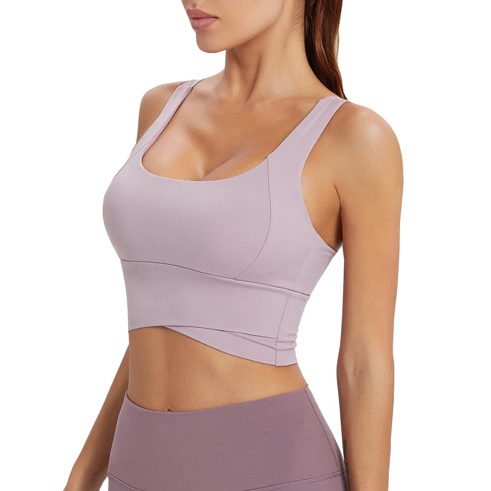 

Women Quick Dry Padded Yoga Sports Bra Push Up Running Gym Fitness Bra