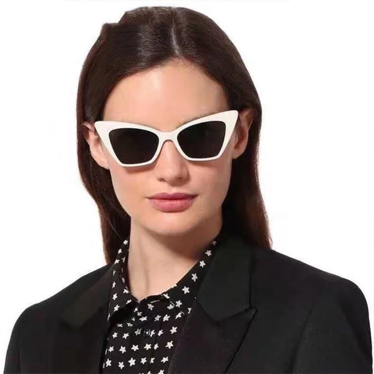 

2022 Wholesale cheap price cat eye party sunglasses ultralight pc material sun glasses fast shipping custom logo shades