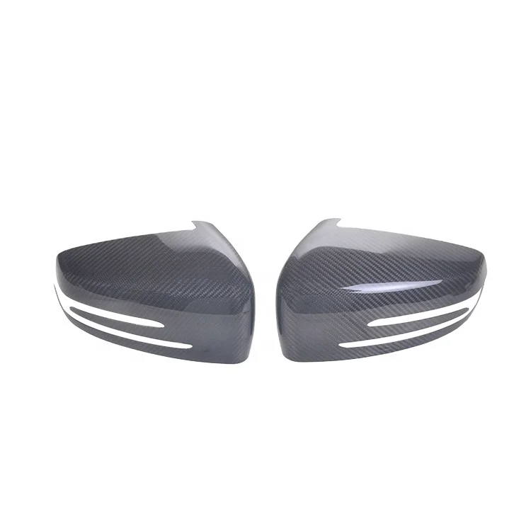 

Real Carbon Fiber Side Mirror Cover Add on type For Mercedes X204 W212 W176 W246 W204 C117