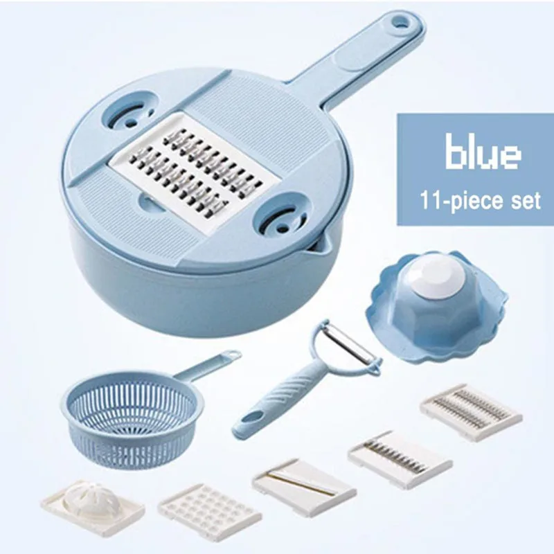 

Multi-function Cutting Food Potato Carrot Veggie Grater Chopper Kitchen Cutting Machine Cheese Grater, As photo