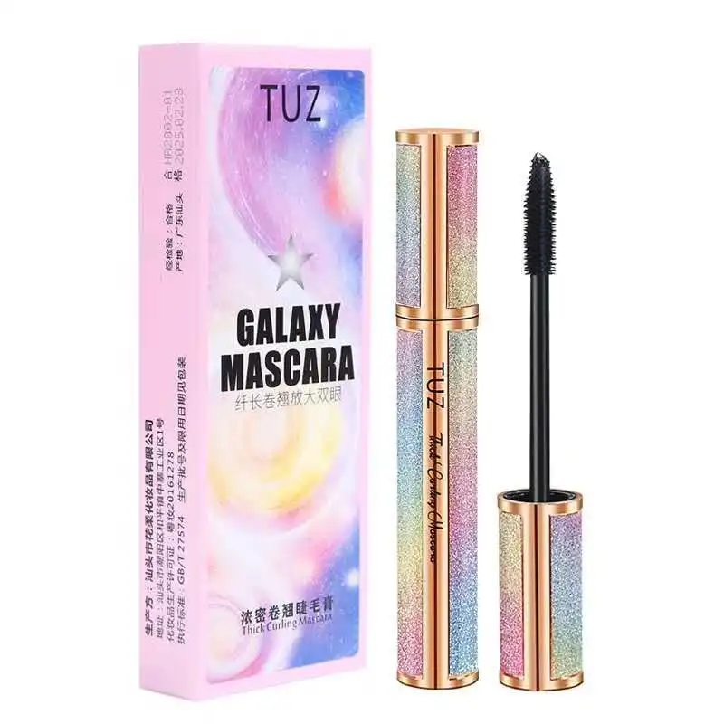 

Natural Waterproof Smudge-proof Mascara 4D Silk Fiber Lash Mascara, Black