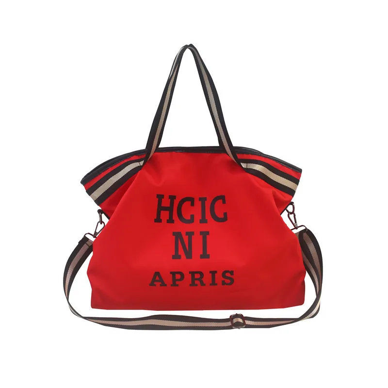 

Fashion Custom Logo Waterproof Dry Bag Nylon Outdoor Sports Gym Weekend Bag Crossbody Shoulder Duffel Bag Women Handbag, Red,green,pink,black,custom color