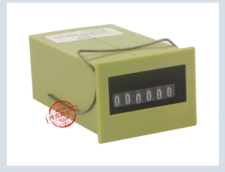 Yueqing factory VKS-876 876 type lcd dosplay mechanical meter counter