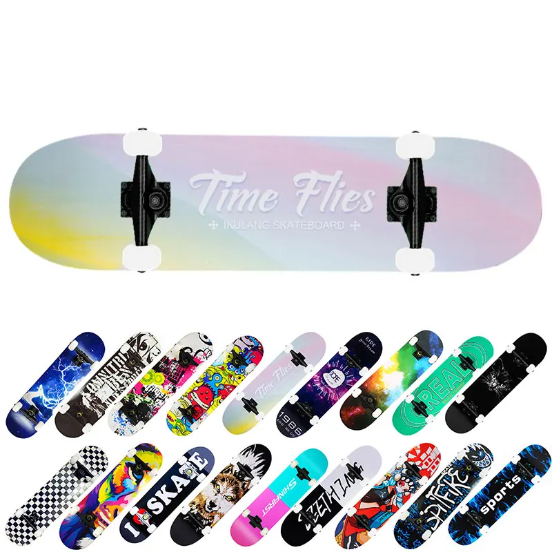 

Load-bearing 300kg Outdoor Fitness Double Warped Skateboard